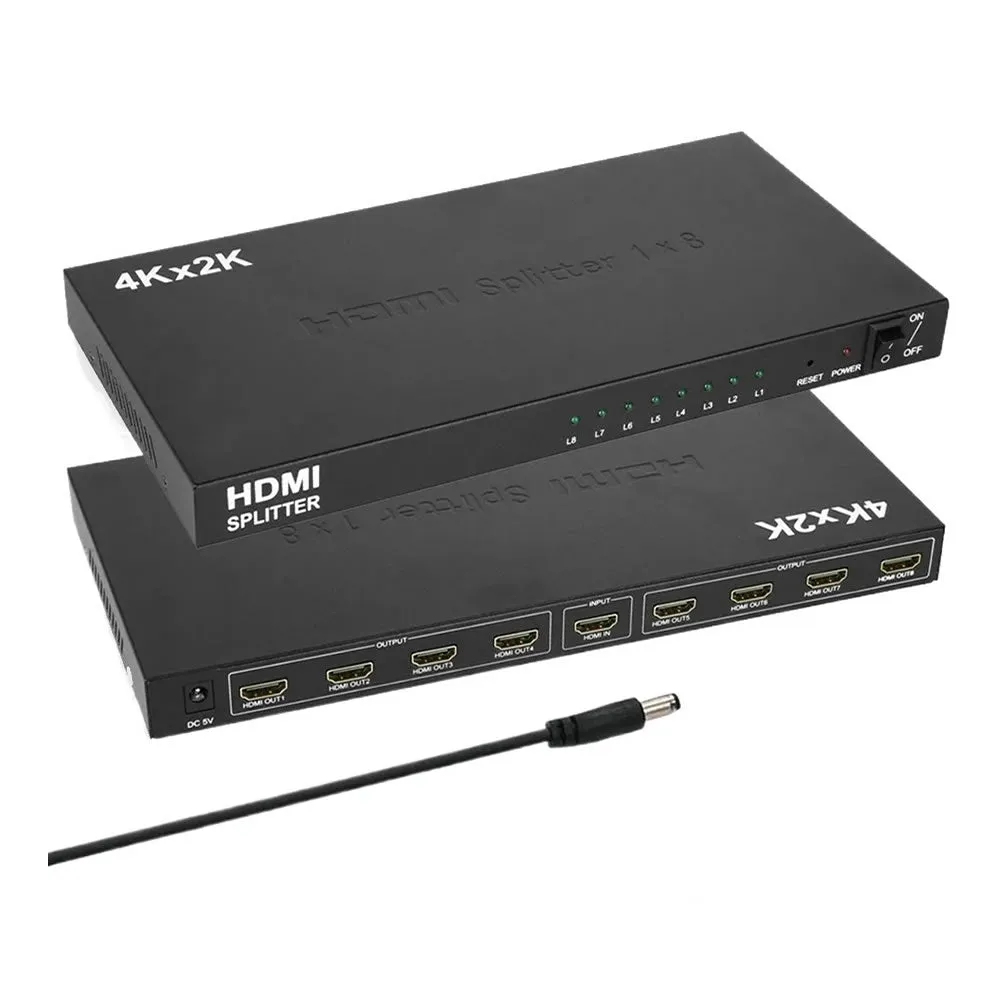 1080P 1 X 8 Uhd Splitter Hdtv 01000444