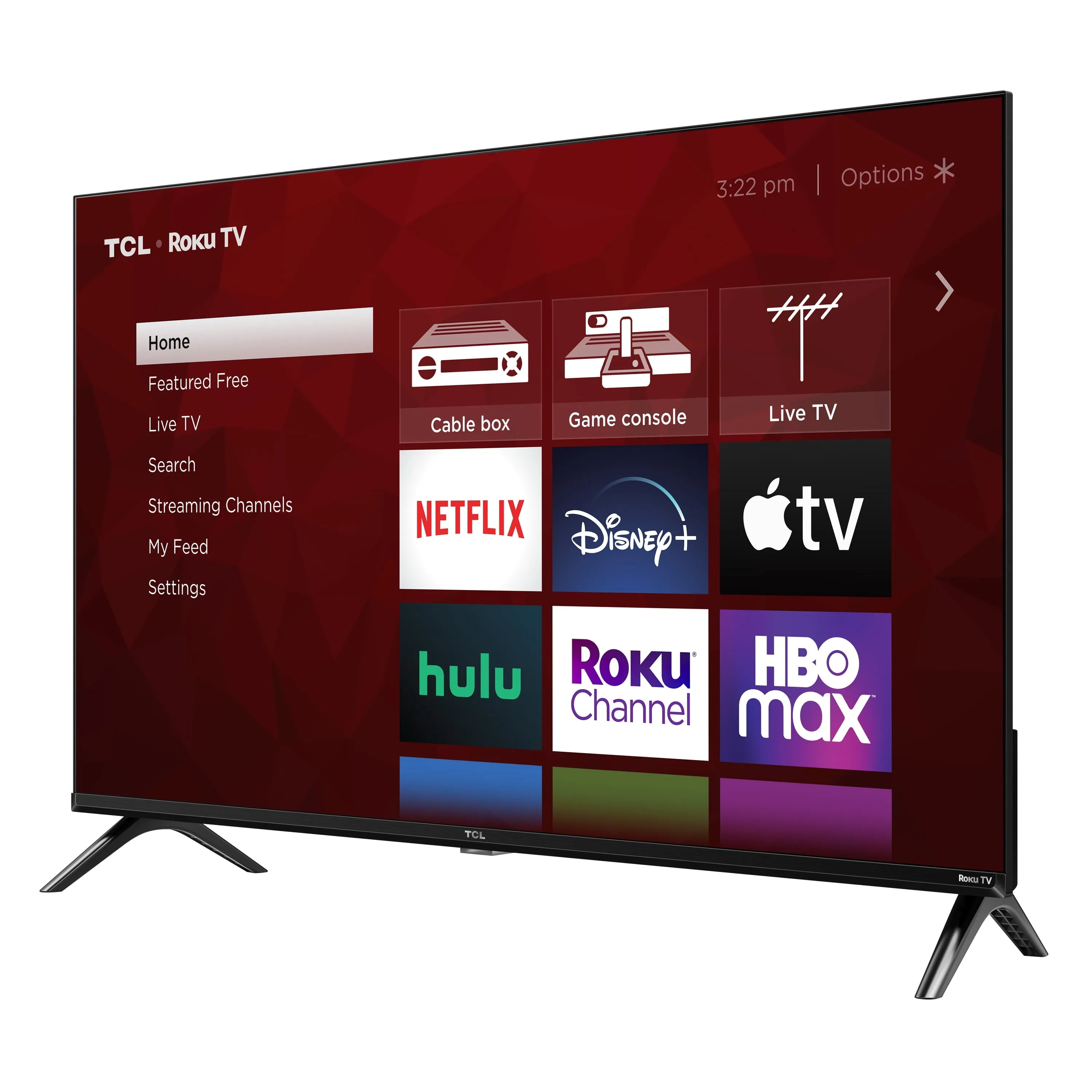 32” Class S3 (32S357) Full HD 1080P LED Smart TV with Roku TV