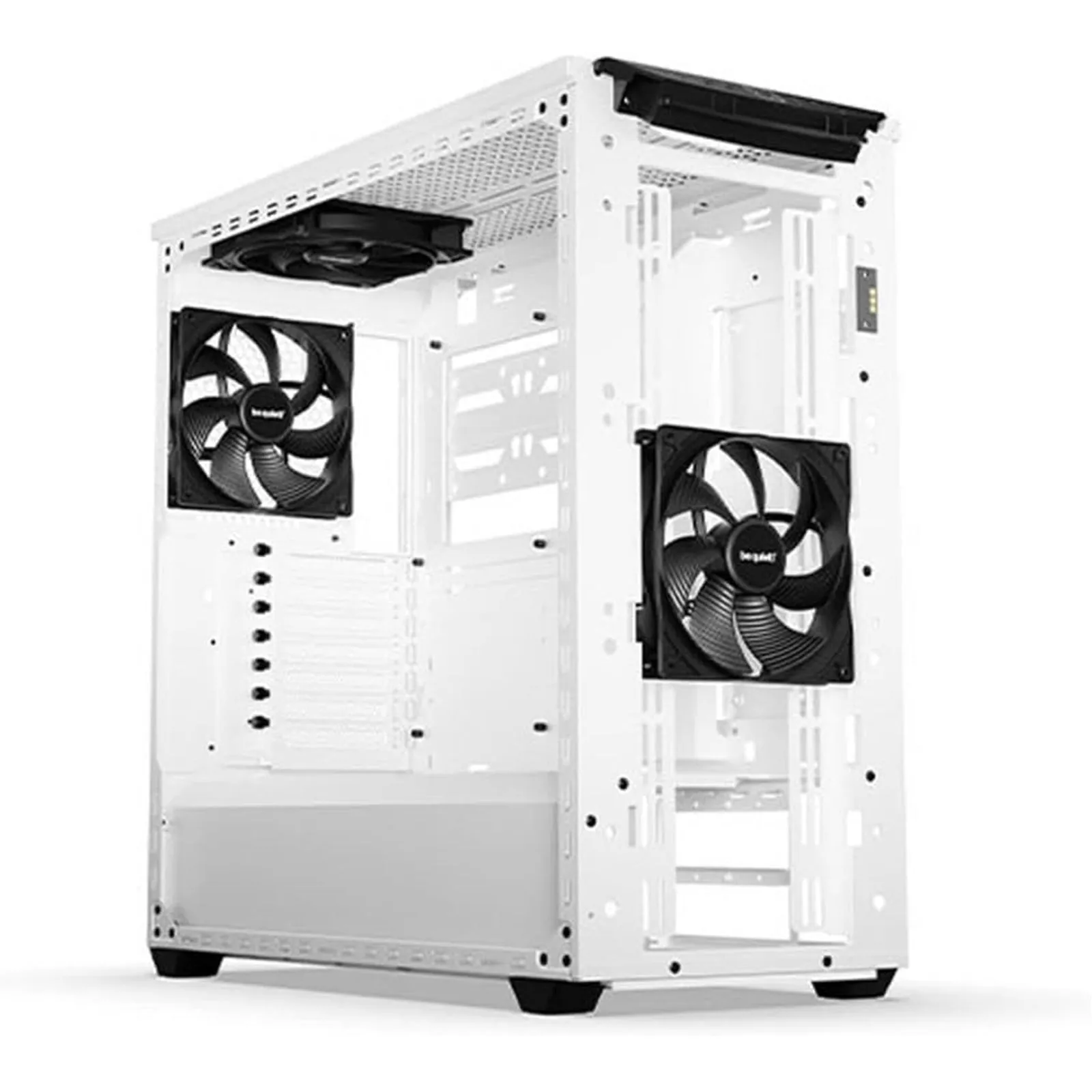 Be Quiet! Shadow Base 800 DX RGB Gaming Case w/ Glass Window, E-ATX, ARGB Strips, Mesh Airflow, Pure Wings 3 Fans, USB-C, White