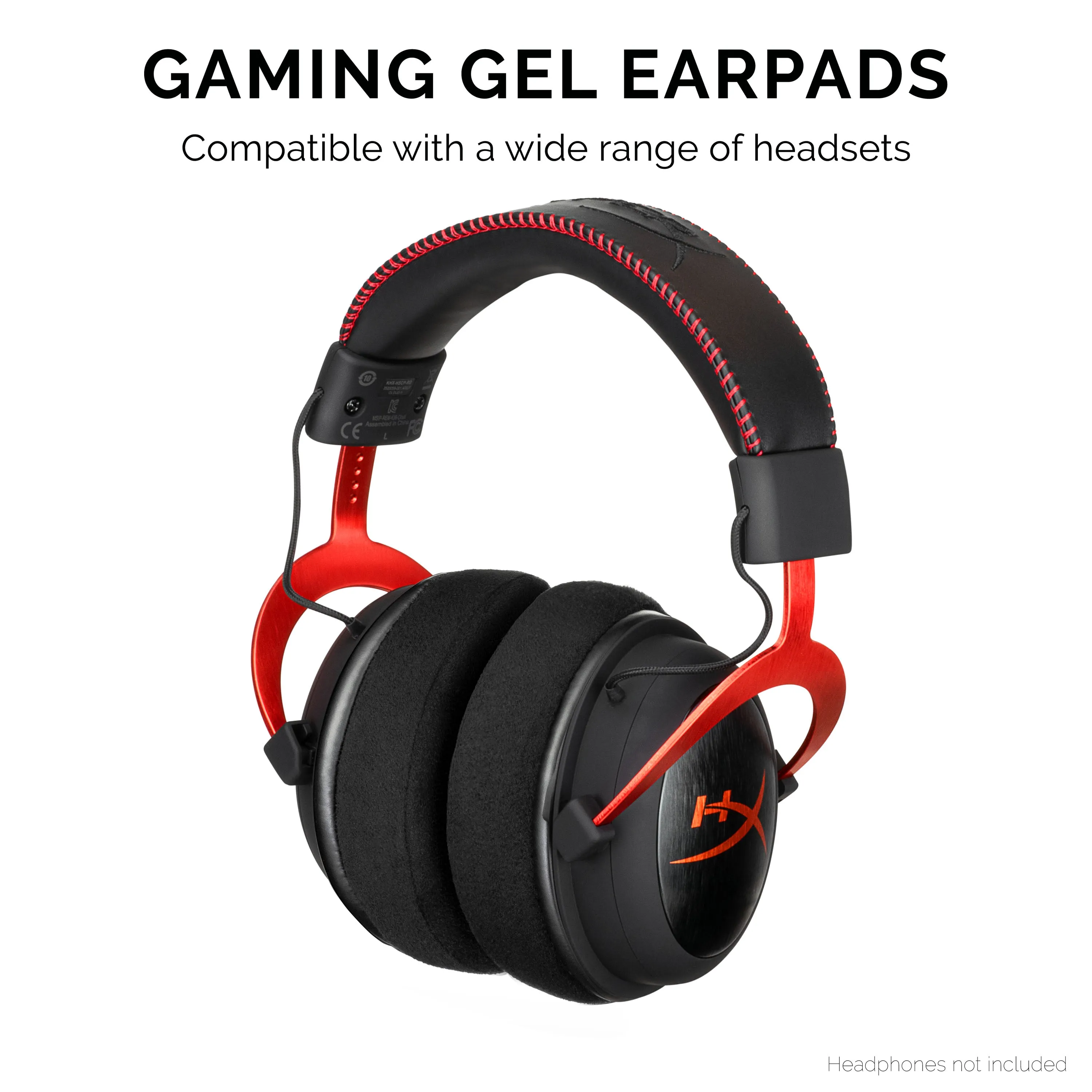 Brainwavz GEL Gaming Earpads - Oval - Micro Suede with Memory Foam