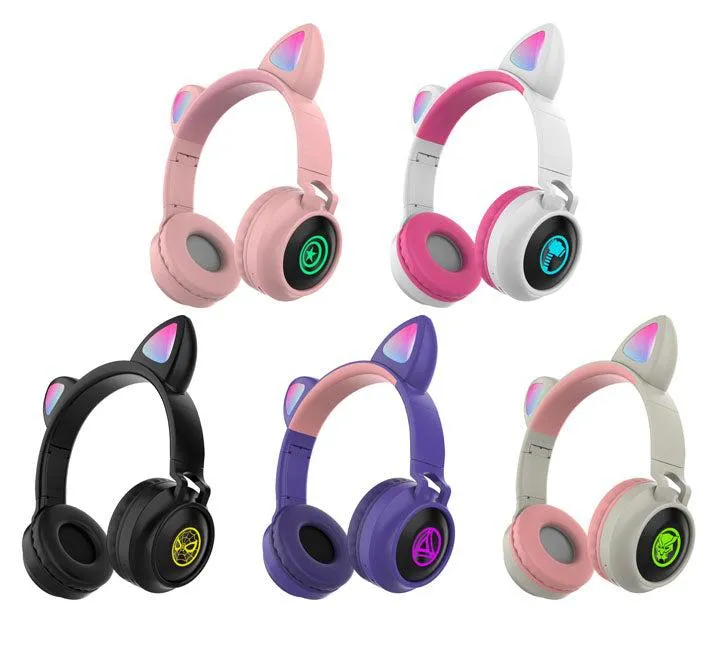 Cat Ear Foldable Earbuds