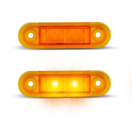 Compact LED SIDE (Kelsa) Marker Lights (Amber)