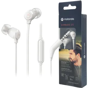 Earphone #5 = MOTO WIRED EARBUDS 3S 3.5MM JACK