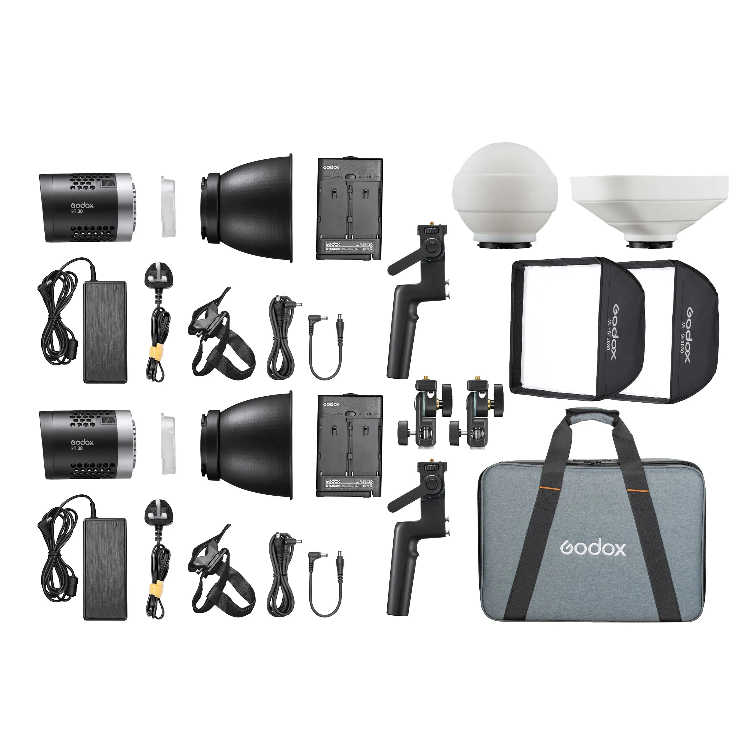 Godox ML30 Twin Portable Lighting Kit