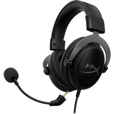 HP HyperX Cloud II Wired Gaming Headset, USB 2.0, Black-Gunmetal - 4P5L9AA