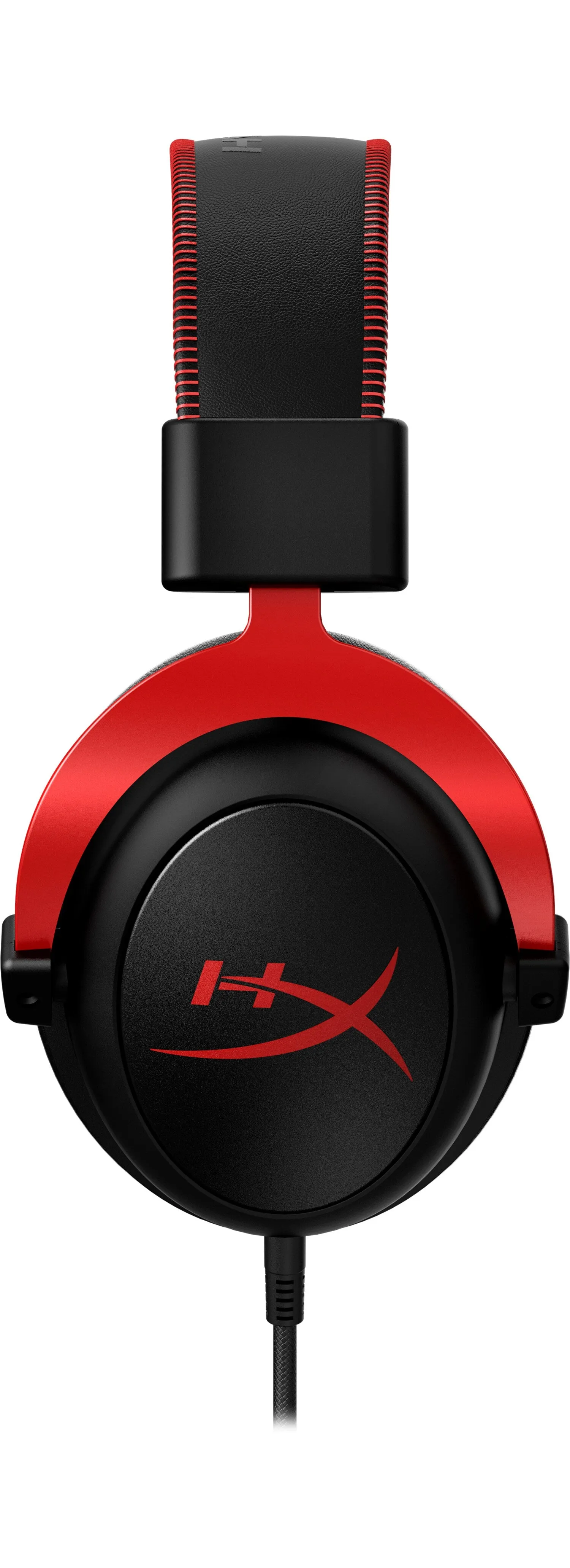 HP HyperX Cloud II Wired Gaming Headset, USB 2.0, Black-Red - 4P5M0AA