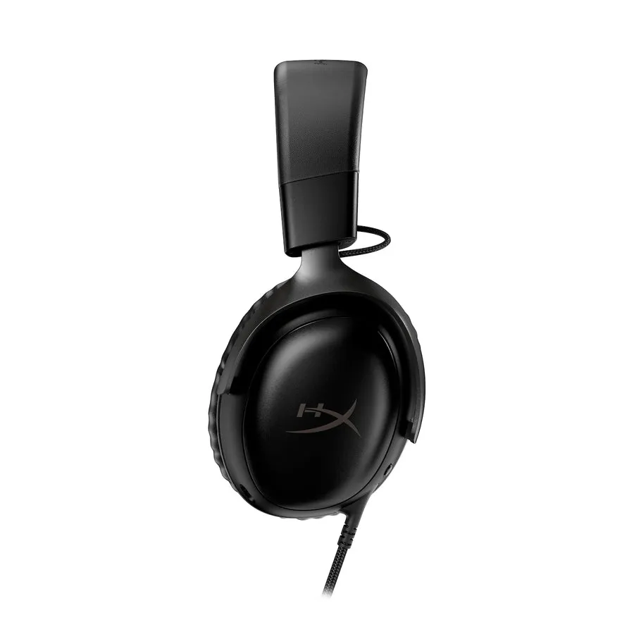 HyperX Cloud III Wired DTS X Gaming Headset with Signature Comfort | Angled 53mm Drivers | Crystal-Clear Microphone