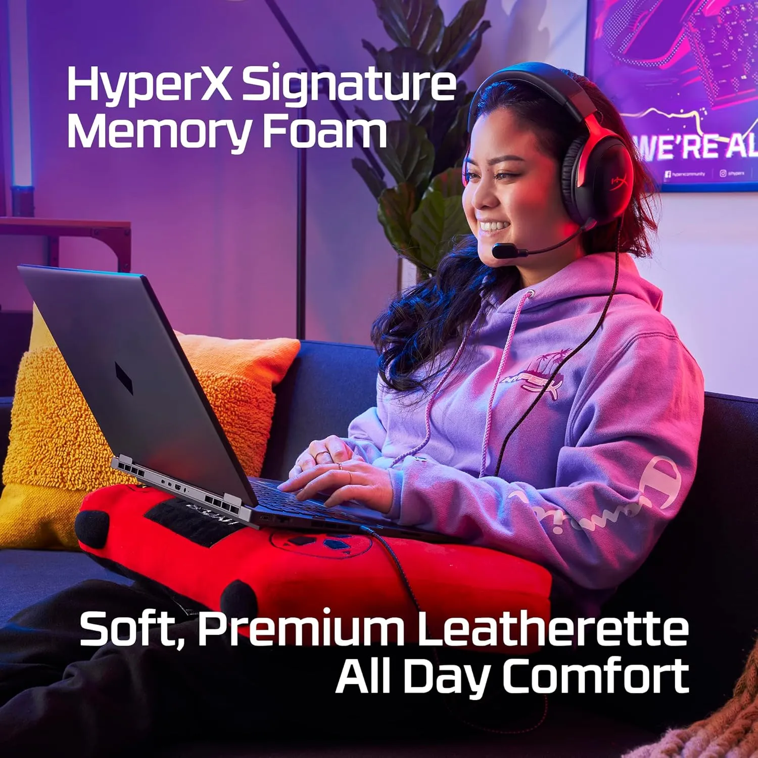 HyperX Cloud III Wired DTS X Gaming Headset with Signature Comfort | Angled 53mm Drivers | Crystal-Clear Microphone