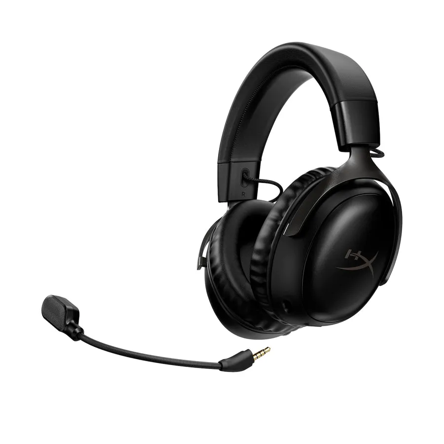 HyperX Cloud III Wireless DTS X Gaming Headset with Signature Comfort | Angled 53mm Drivers | Ultra-Clear Microphone