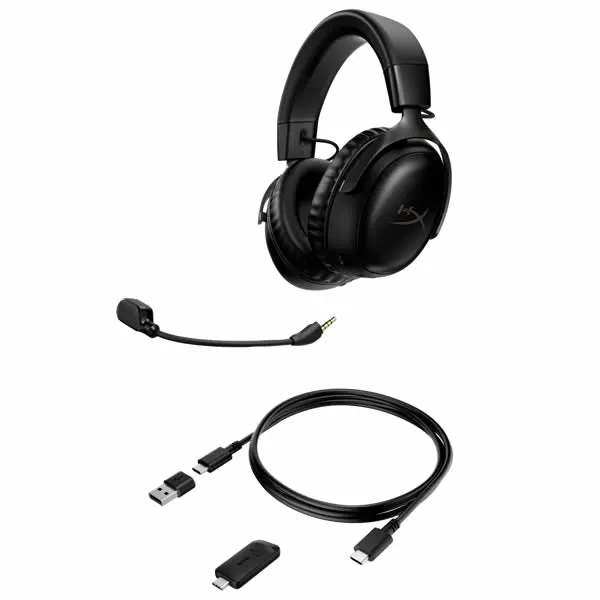 HyperX Cloud III Wireless Gaming Headset -  Black