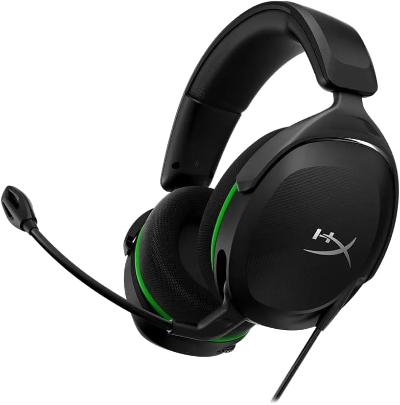 HyperX CloudX Stinger 2 Core - Gaming Headset for Xbox, Lightweight over-ear headsets with mic, Swivel-to-mute function, 40mm drivers