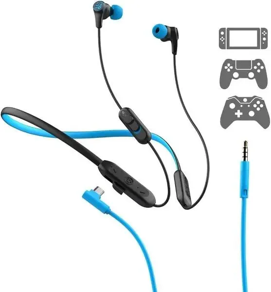 JLab Play Wireless Gaming Earbuds - Blue / Black