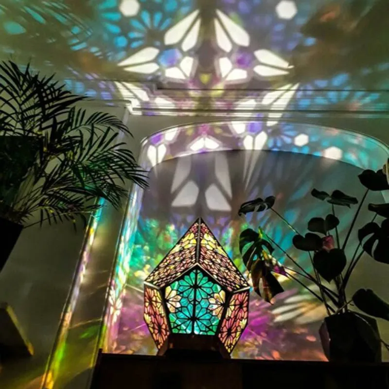 Kaleidoscope Bohemian Lights Lamp