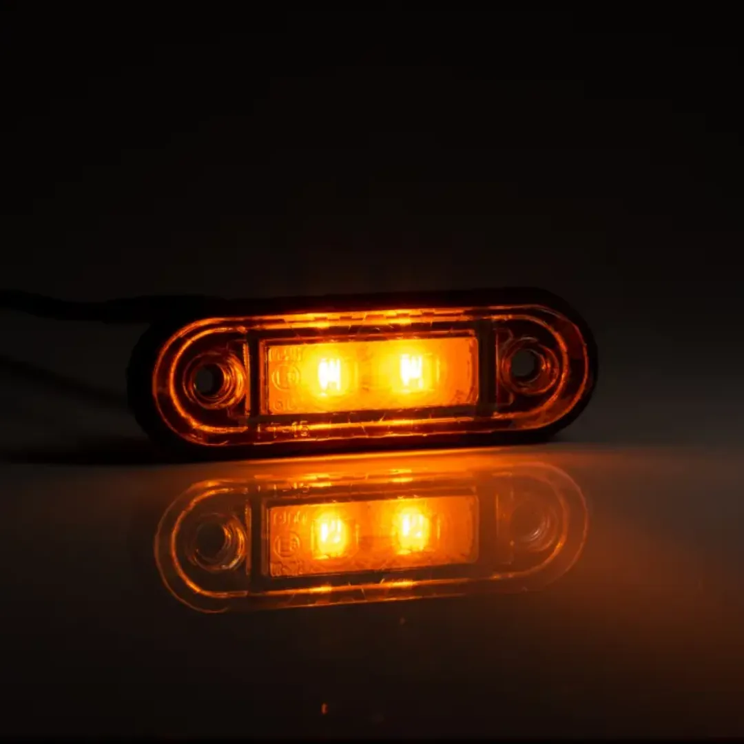 LED Flush Fit Marker Light with Long Cable 2.5m