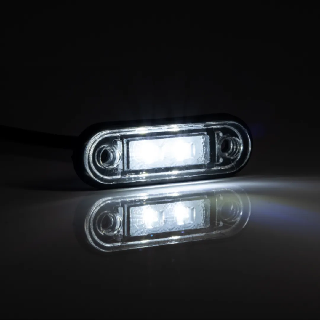 LED Flush Fit Marker Light with Long Cable 2.5m