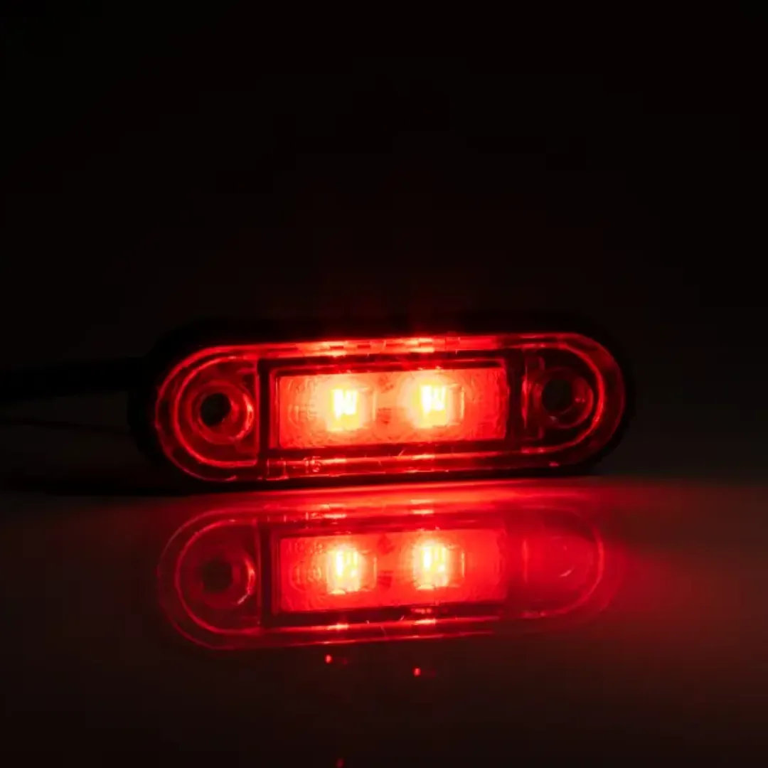 LED Flush Fit Marker Light with Long Cable 2.5m