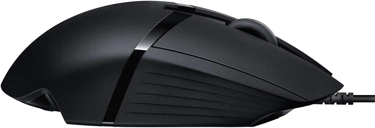 Logitech G402 Hyperion Fury Wired Gaming Mouse, 4,000 DPI, Lightweight, 8 Programmable Buttons, DPI Switch Button, Compatible with PC/Mac - Black