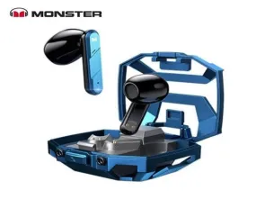 Monster Wireless Bluetooth 5.2 Earphones Tws Gaming Earbuds Subwoofer Hifi