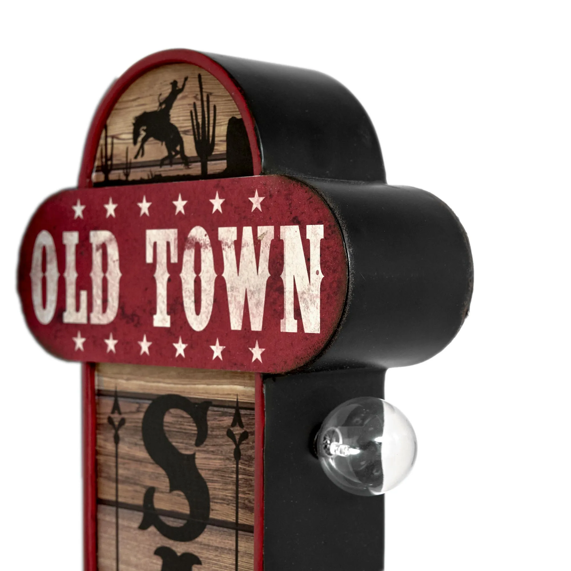 Old Town Metal LED Marquee Sign