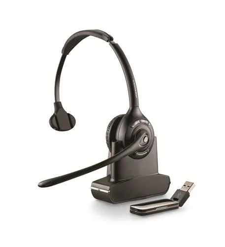 Plantronics Savi W410 Over the Head Monaural USB Headset - 84007-03