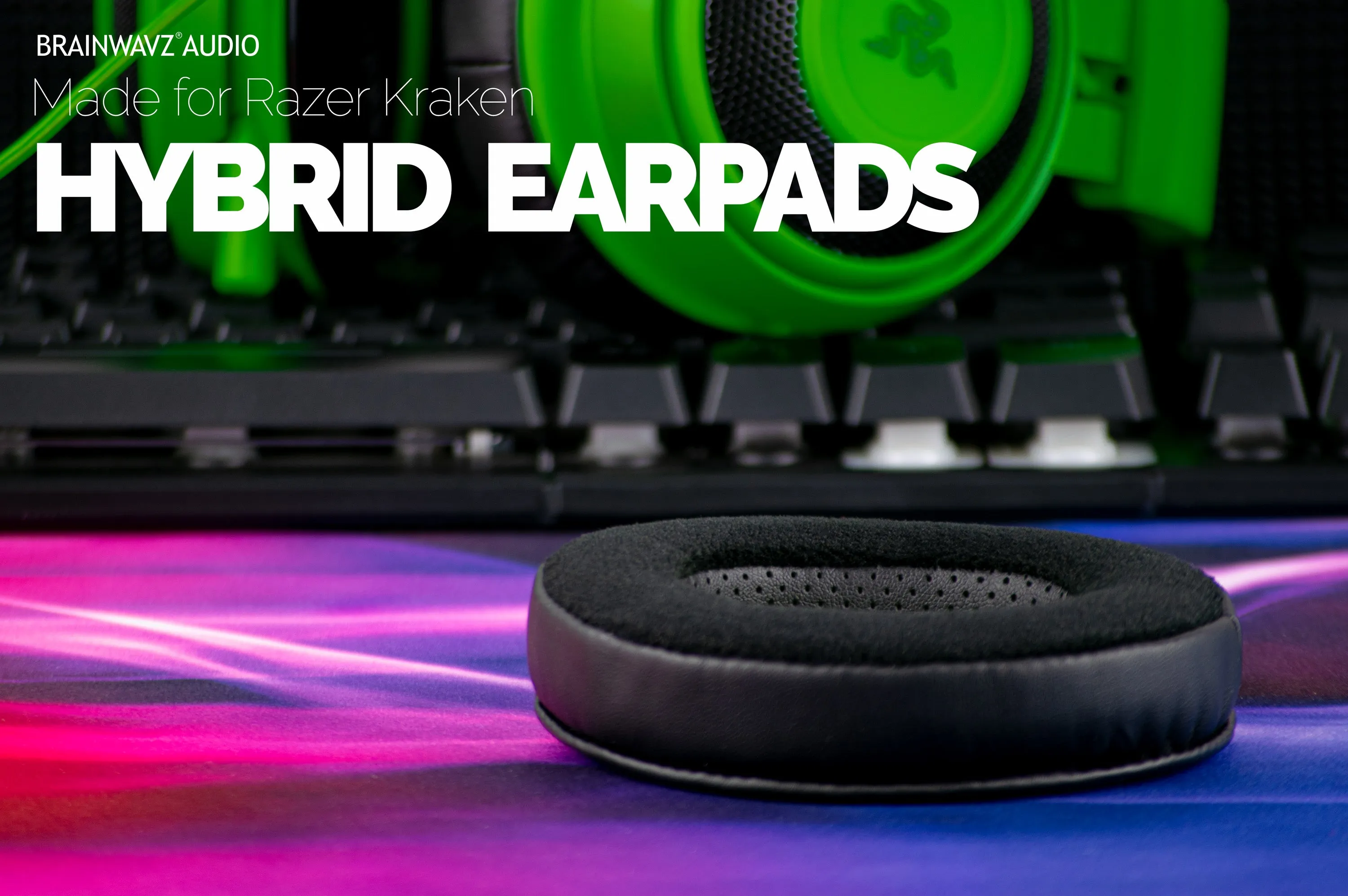 Razer Kraken Replacement Earpads - Hybrid