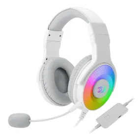 Redragon Over Ear Pandora 2 Usb|Aux Wh Rd H350 W Rgb 1