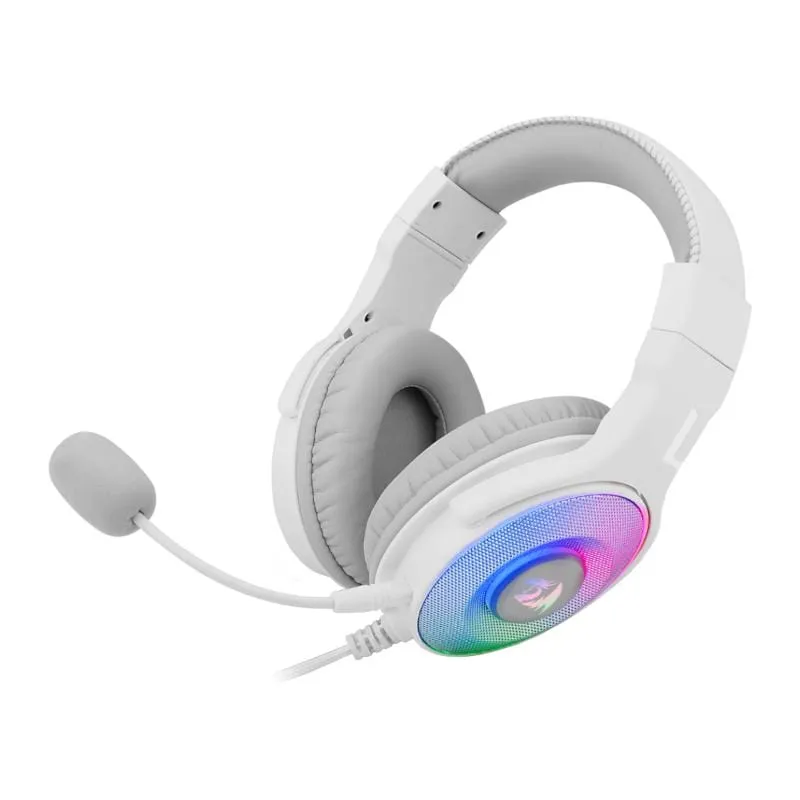 Redragon Over Ear Pandora 2 Usb|Aux Wh Rd H350 W Rgb 1