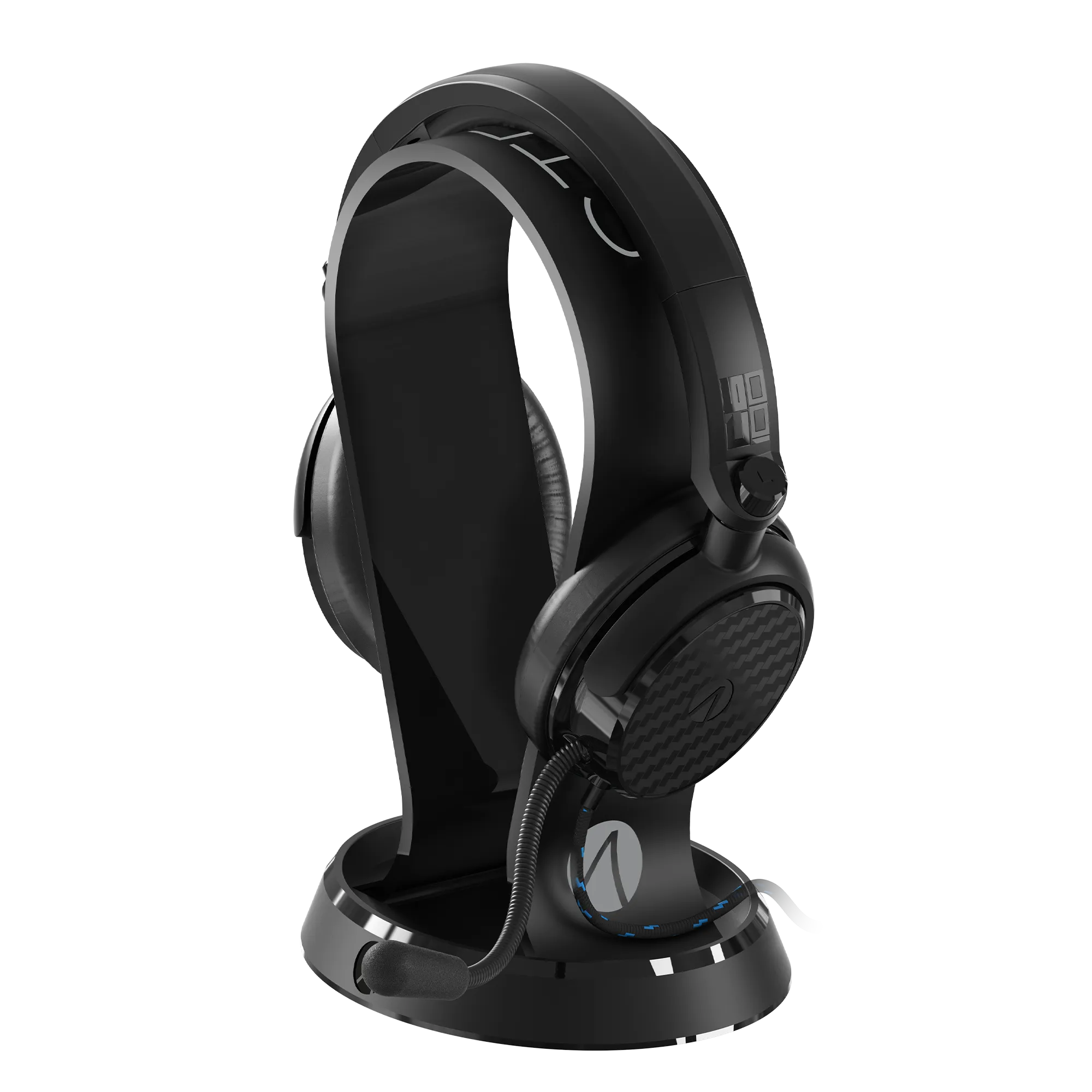 Stealth Gaming Headset Stand With Base - Black