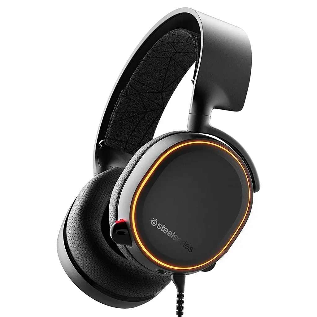 SteelSeries Black Arctis 5 Gaming Headset 2019 Edition