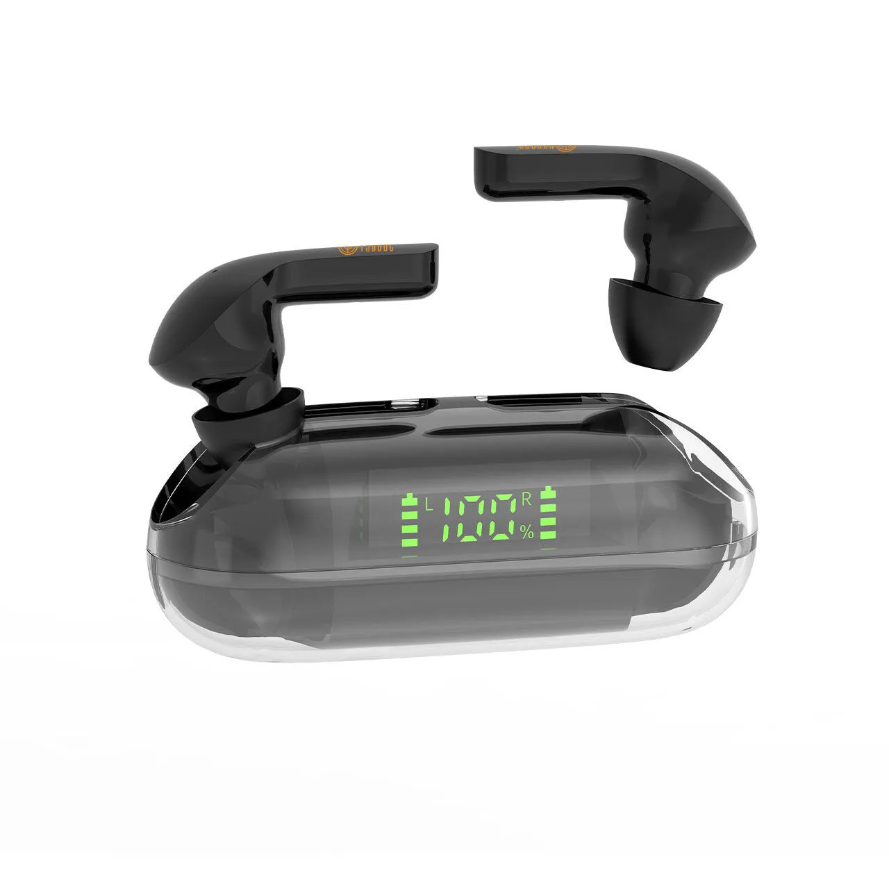 T33 TWS LCD Transparent In-Ear Headphones