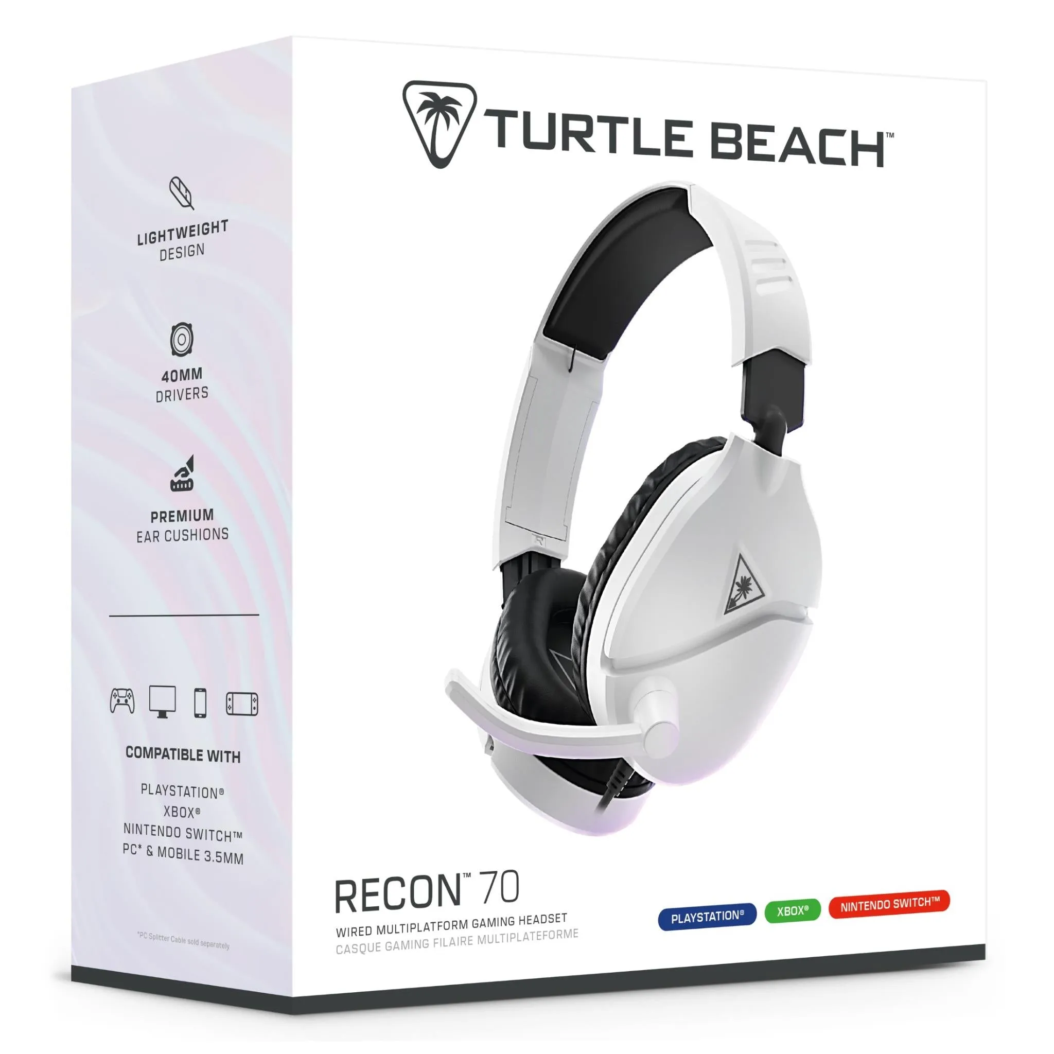 Turtle Beach Recon 70 Gaming Headset (White)