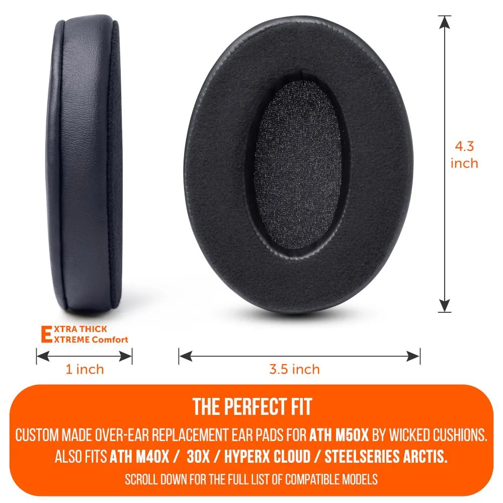 Upgraded Gaming Earpads - Hybrid Velour