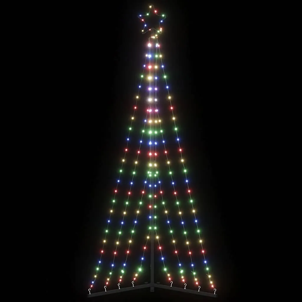 vidaXL Christmas Tree Light 339 LEDs Colorful 180 cm