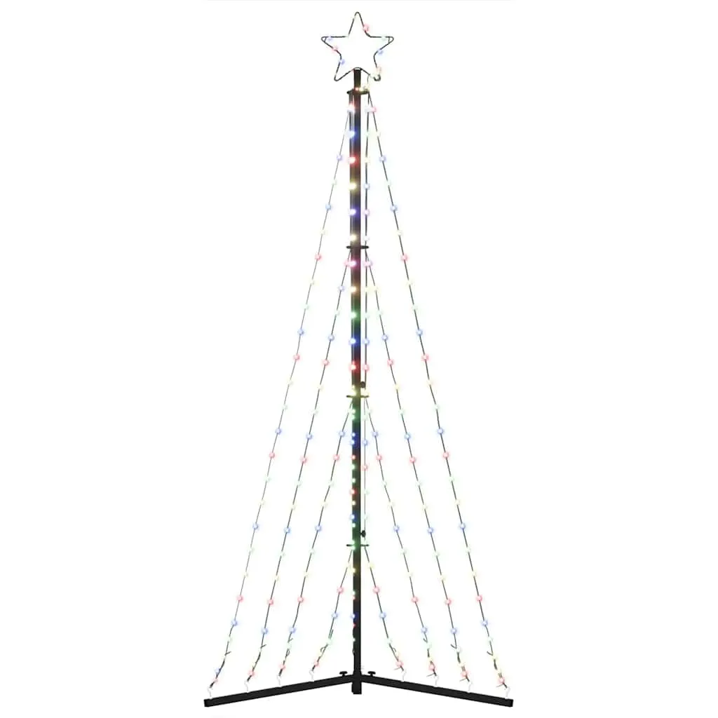 vidaXL Christmas Tree Light 339 LEDs Colorful 180 cm