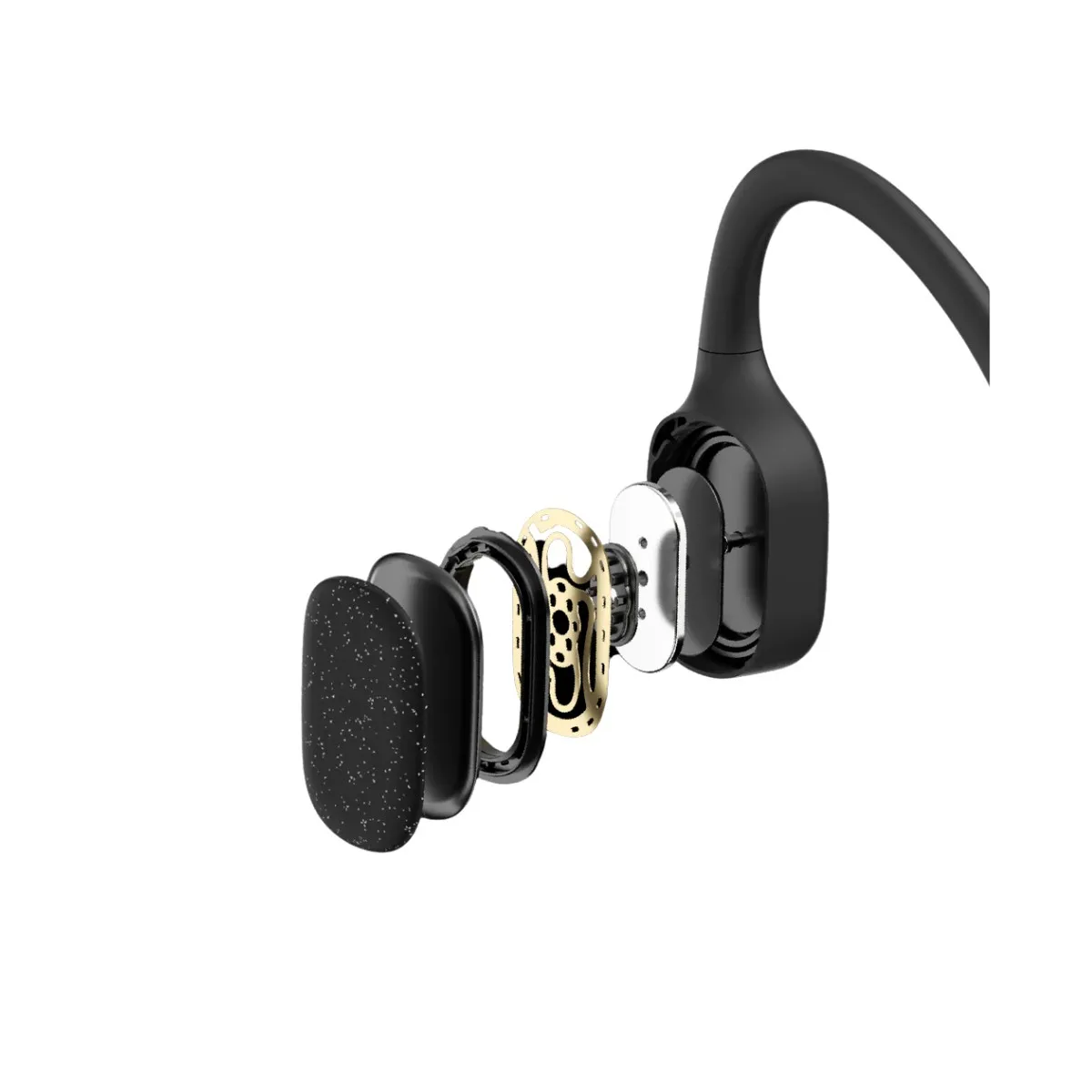 Wireless Headphones Shokz OpenSwim Black